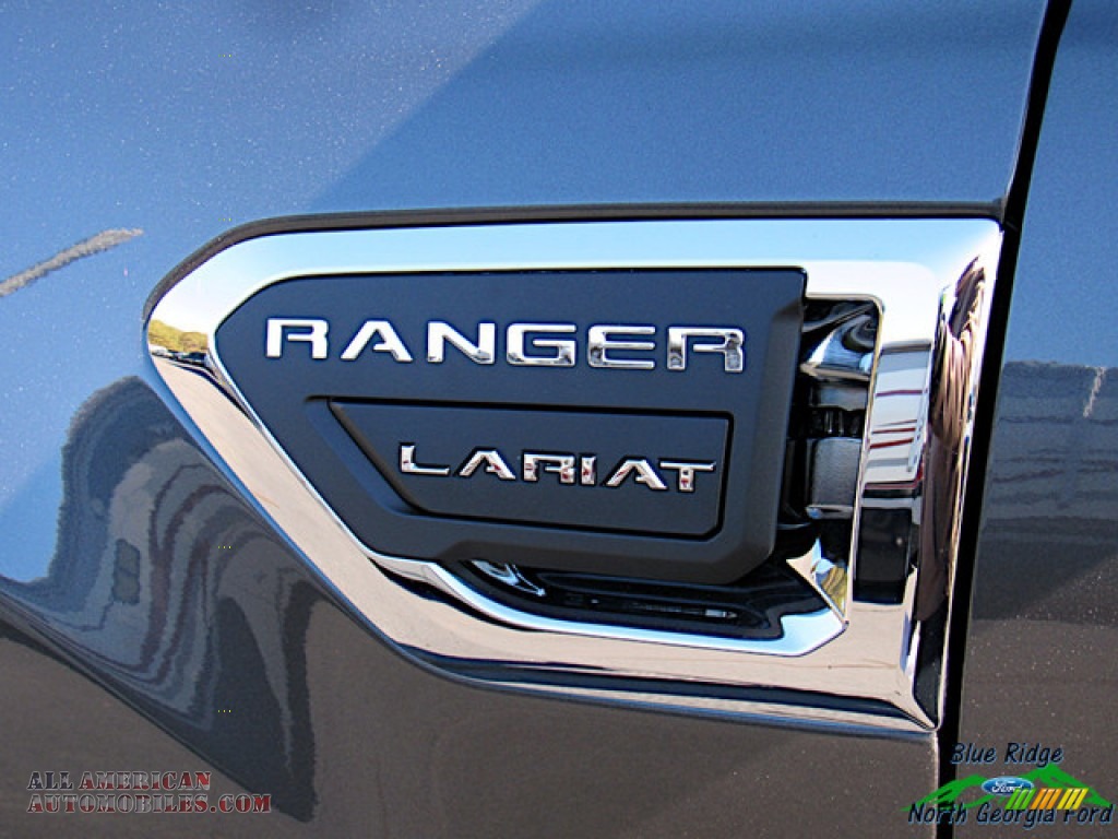 2019 Ranger Lariat SuperCrew 4x4 - Magnetic Metallic / Medium Stone photo #33