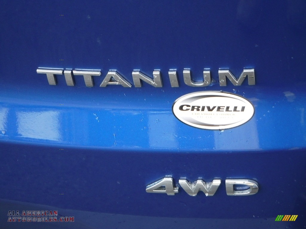 2019 EcoSport Titanium 4WD - Lightning Blue Metallic / Ebony Black photo #8
