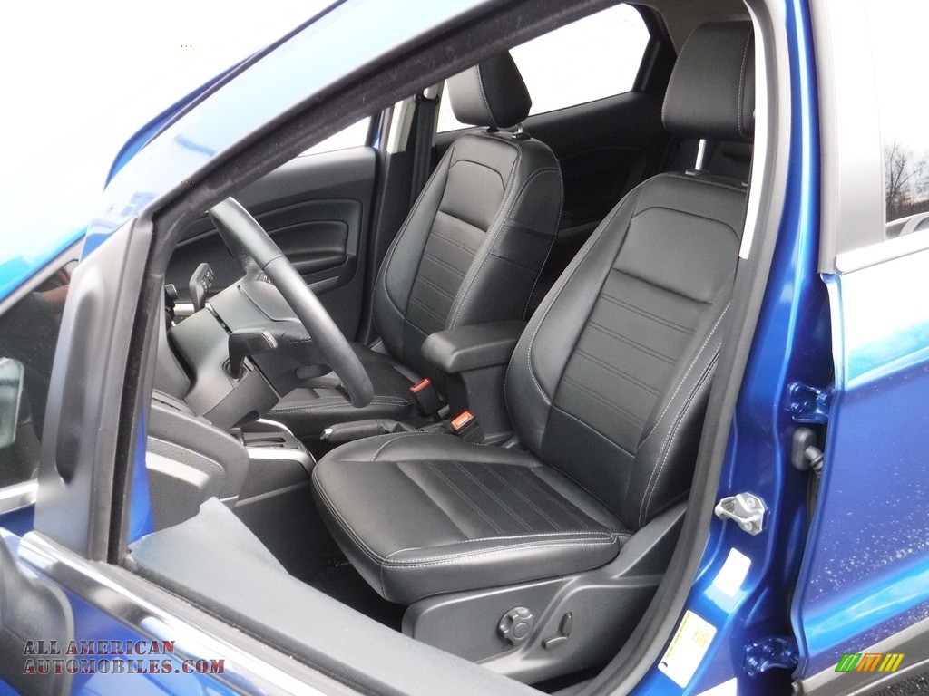 2019 EcoSport Titanium 4WD - Lightning Blue Metallic / Ebony Black photo #15