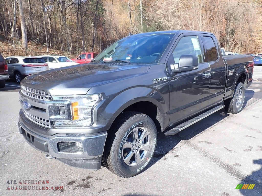 2019 F150 XLT SuperCab 4x4 - Magnetic / Earth Gray photo #5
