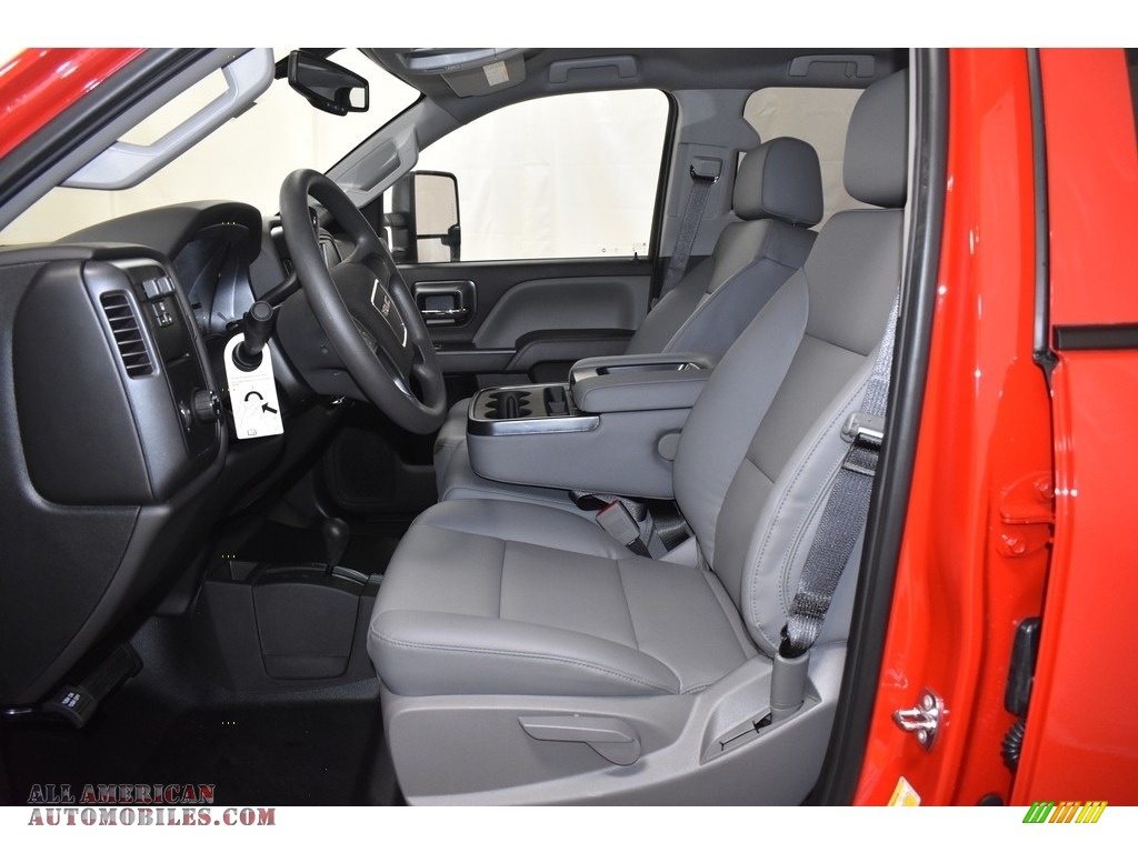 2019 Sierra 2500HD Double Cab 4WD - Cardinal Red / Jet Black/­Dark Ash photo #6