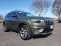 Jeep Cherokee Limited 4x4 Olive Green Pearl photo #1