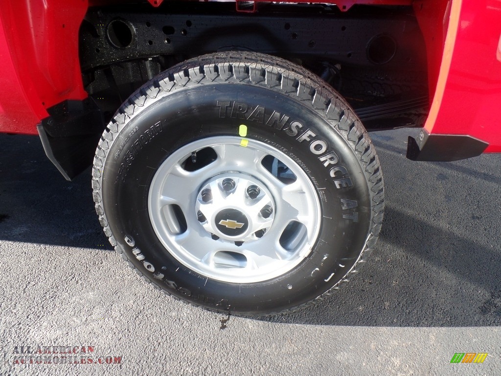 2019 Silverado 2500HD Work Truck Double Cab 4WD - Red Hot / Dark Ash/Jet Black photo #10