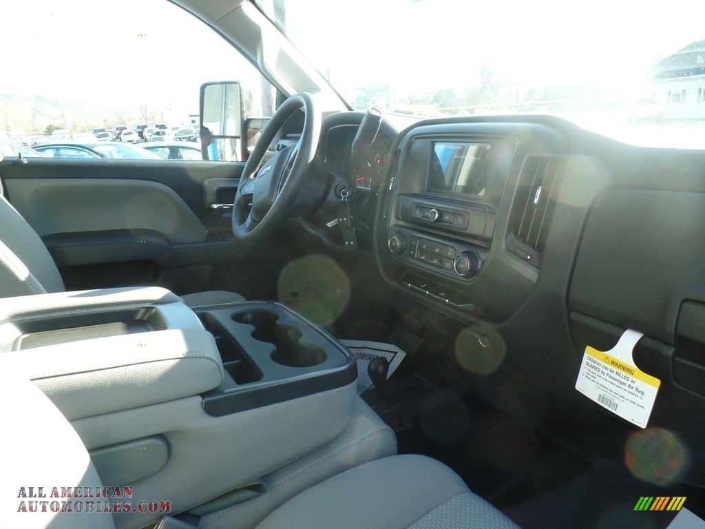 2019 Silverado 2500HD Work Truck Double Cab 4WD - Red Hot / Dark Ash/Jet Black photo #39