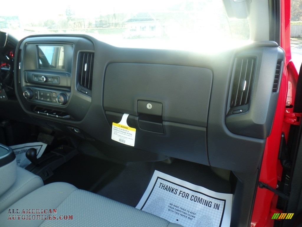 2019 Silverado 2500HD Work Truck Double Cab 4WD - Red Hot / Dark Ash/Jet Black photo #40