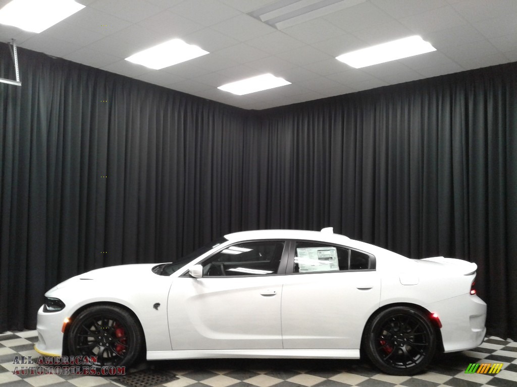 2019 Charger SRT Hellcat - White Knuckle / Black photo #1