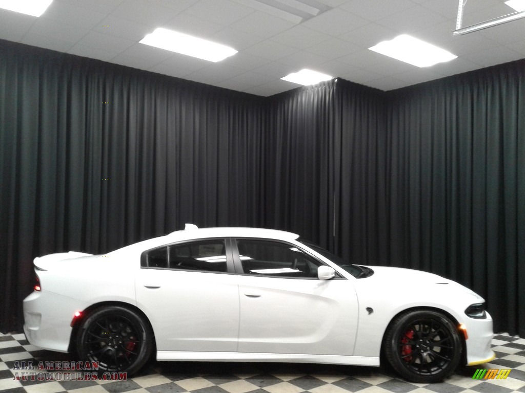 2019 Charger SRT Hellcat - White Knuckle / Black photo #5