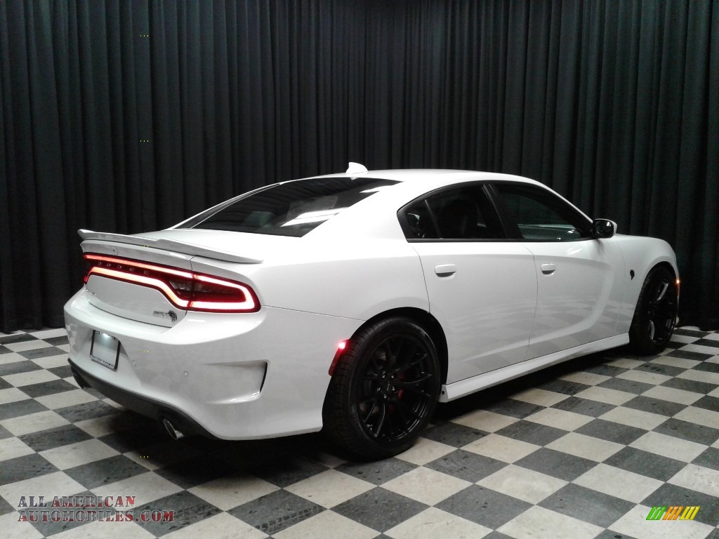 2019 Charger SRT Hellcat - White Knuckle / Black photo #6