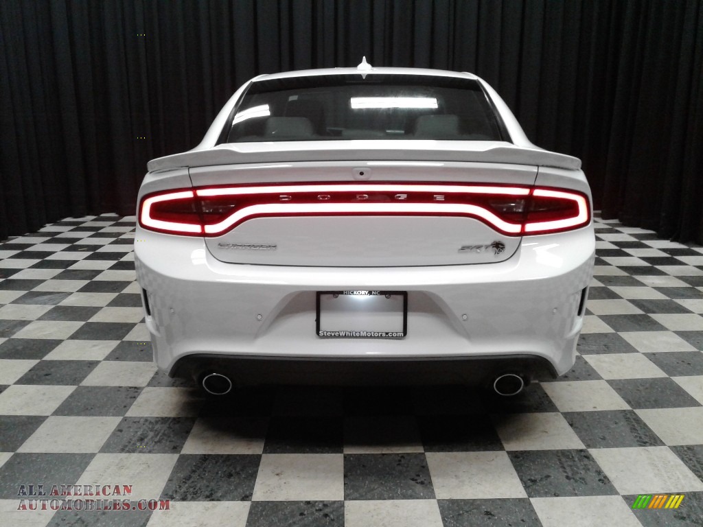 2019 Charger SRT Hellcat - White Knuckle / Black photo #7