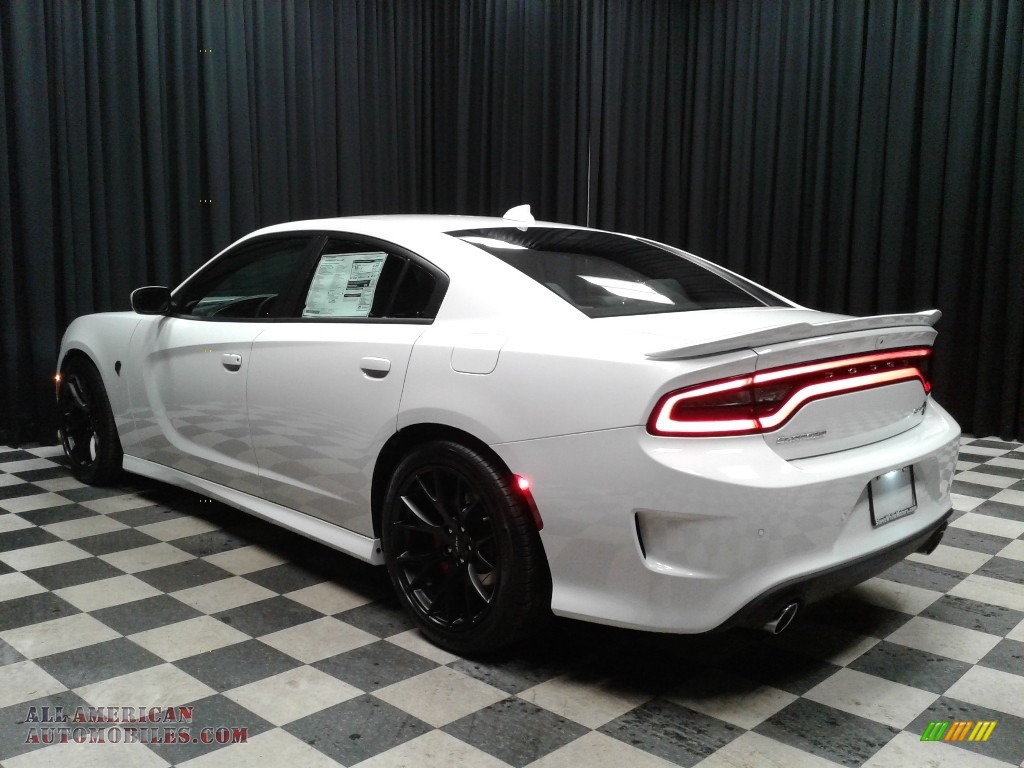 2019 Charger SRT Hellcat - White Knuckle / Black photo #8