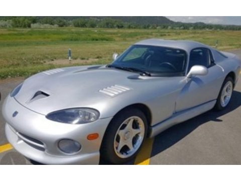 Viper Bright Silver Metallic 1998 Dodge Viper GTS