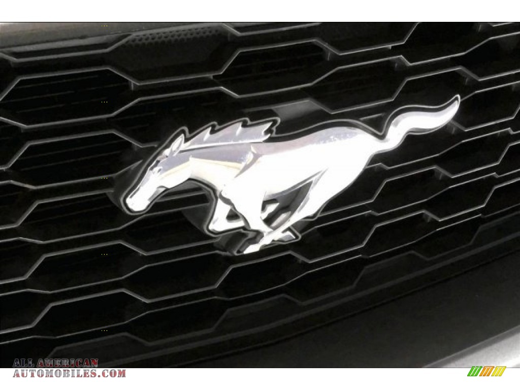2015 Mustang EcoBoost Premium Convertible - Magnetic Metallic / Ebony photo #26