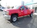 Chevrolet Silverado 2500HD Work Truck Double Cab 4WD Red Hot photo #1