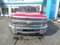 Chevrolet Silverado 2500HD Work Truck Double Cab 4WD Red Hot photo #3
