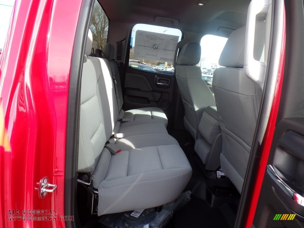 2019 Silverado 2500HD Work Truck Double Cab 4WD - Red Hot / Dark Ash/Jet Black photo #33