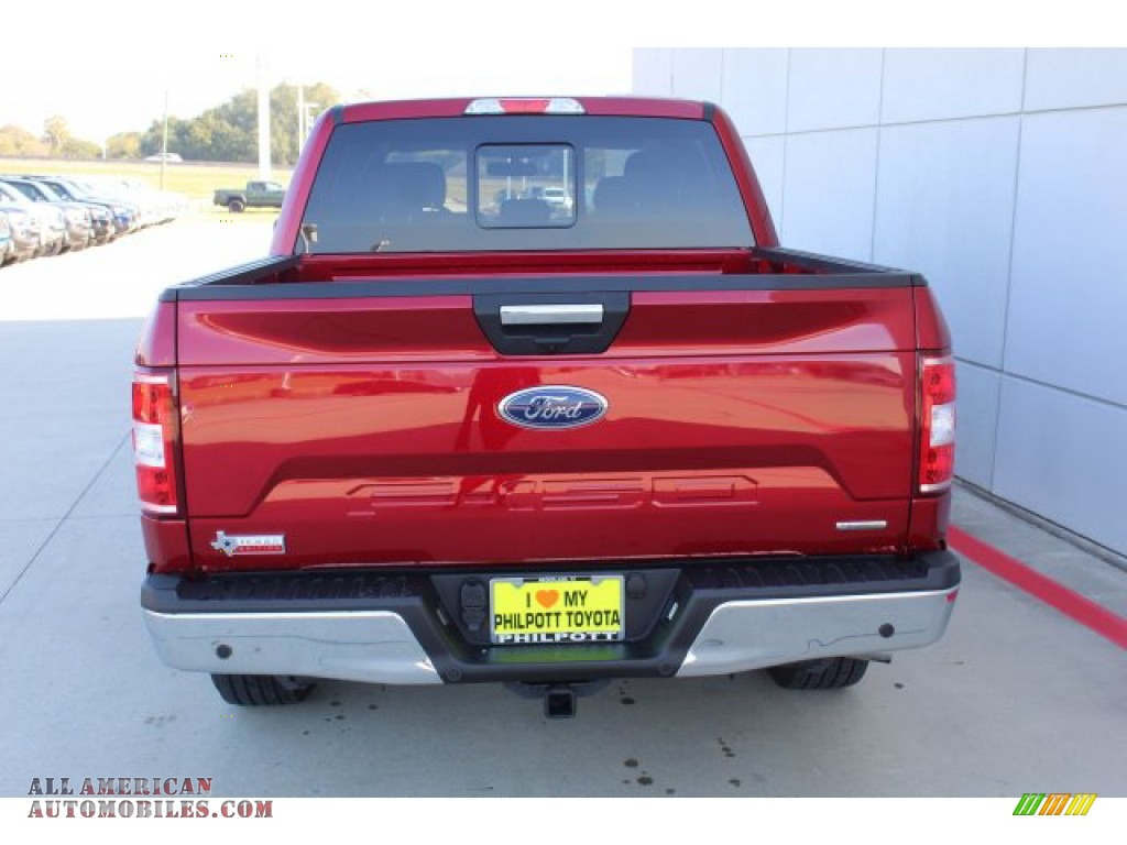 2019 F150 XLT SuperCrew - Ruby Red / Earth Gray photo #10