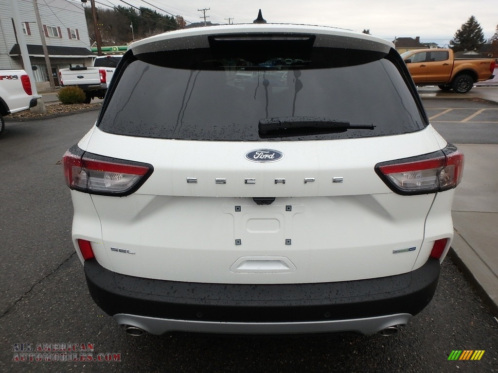 2020 Escape SEL 4WD - Star White Metallic Tri-Coat / Sandstone photo #6