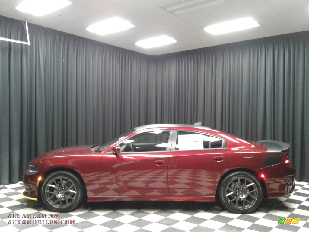 Octane Red Pearl / Black Dodge Charger Daytona