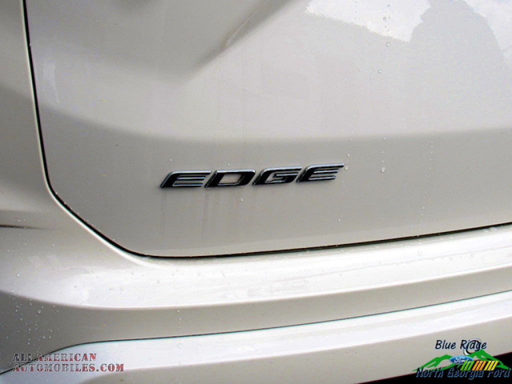 2020 Edge ST AWD - Star White Metallic Tri-Coat / Ebony photo #34