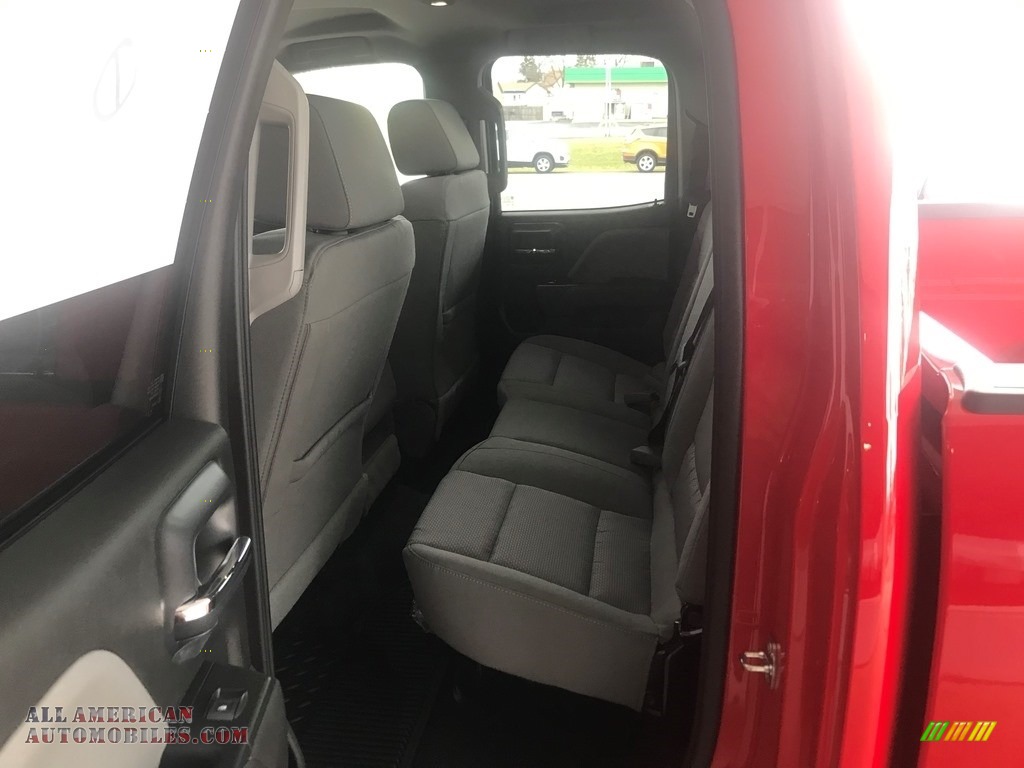 2019 Silverado LD Custom Double Cab 4x4 - Red Hot / Dark Ash/Jet Black photo #9