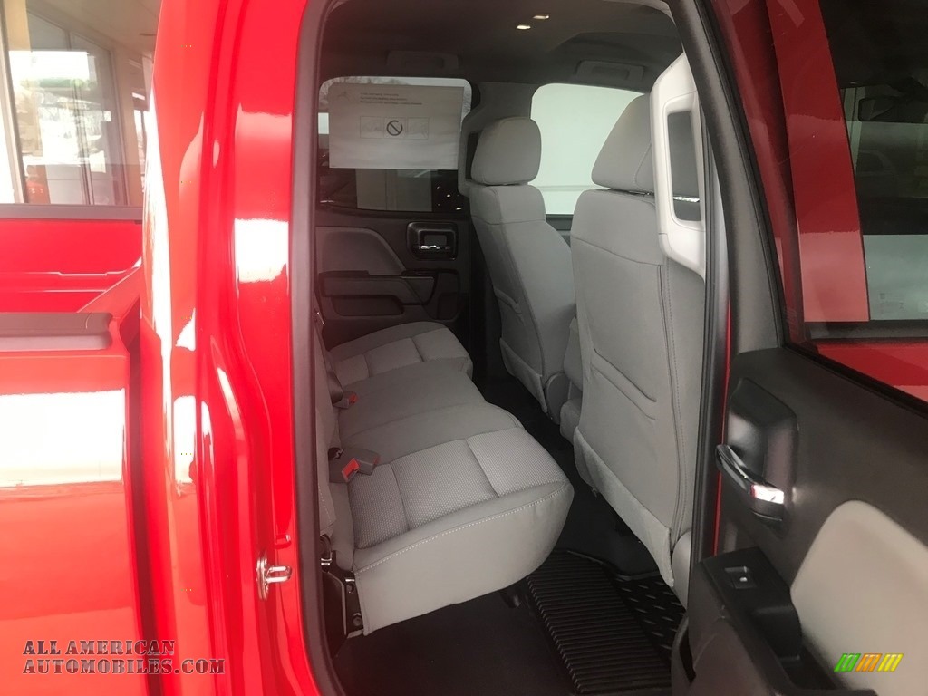 2019 Silverado LD Custom Double Cab 4x4 - Red Hot / Dark Ash/Jet Black photo #12