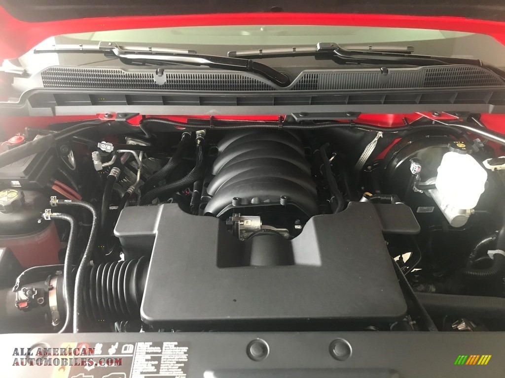 2019 Silverado LD Custom Double Cab 4x4 - Red Hot / Dark Ash/Jet Black photo #14