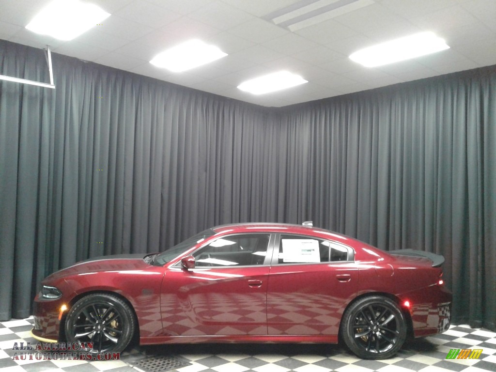 Octane Red Pearl / Black Dodge Charger Scat Pack Stars & Stripes Edition