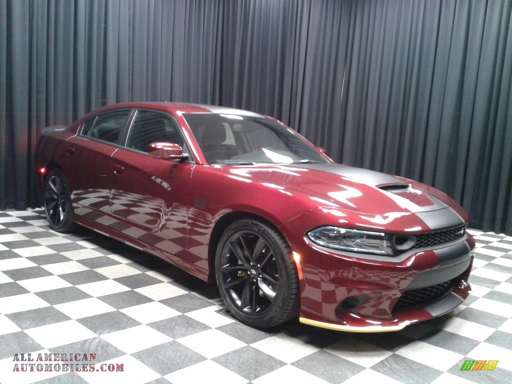 2019 Charger Scat Pack Stars & Stripes Edition - Octane Red Pearl / Black photo #4