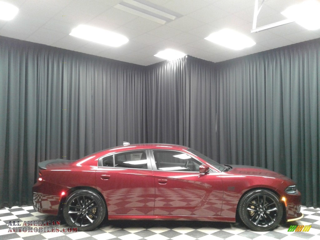 2019 Charger Scat Pack Stars & Stripes Edition - Octane Red Pearl / Black photo #5