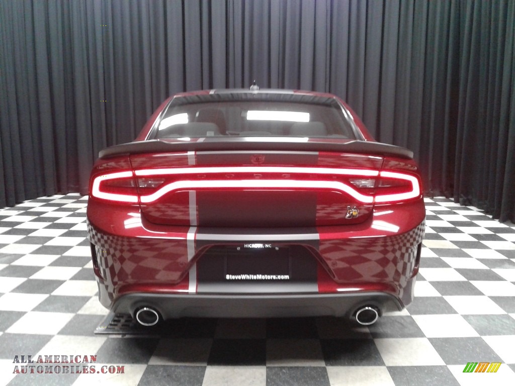 2019 Charger Scat Pack Stars & Stripes Edition - Octane Red Pearl / Black photo #7
