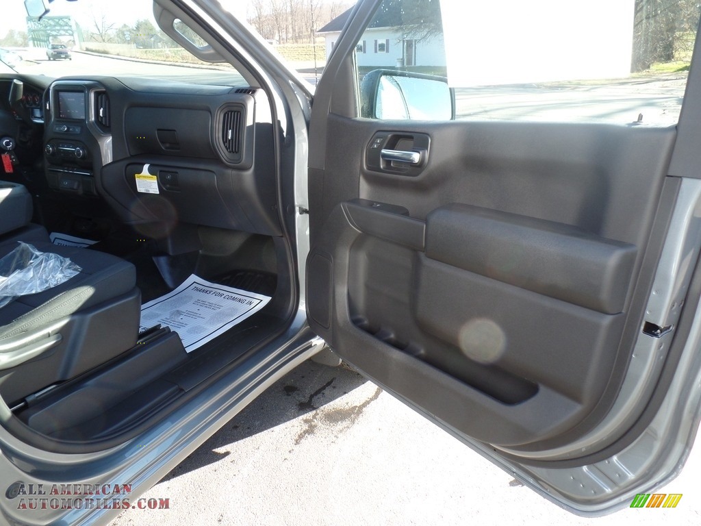 2020 Silverado 1500 WT Regular Cab 4x4 - Satin Steel Metallic / Jet Black photo #30