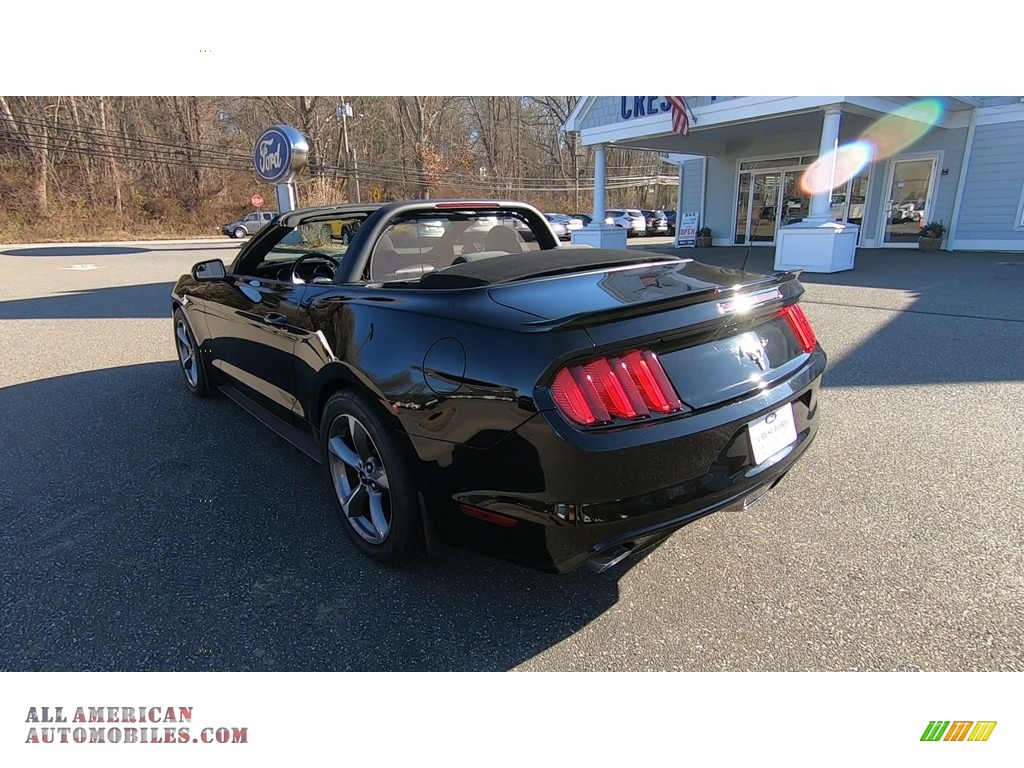 2015 Mustang V6 Convertible - Black / Ebony photo #5