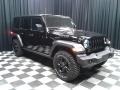 Jeep Wrangler Unlimited Willys 4x4 Black photo #4