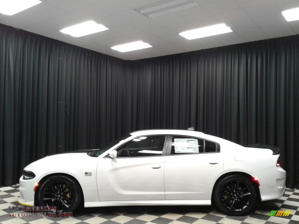 2019 Charger Scat Pack Stars & Stripes Edition - White Knuckle / Black photo #1
