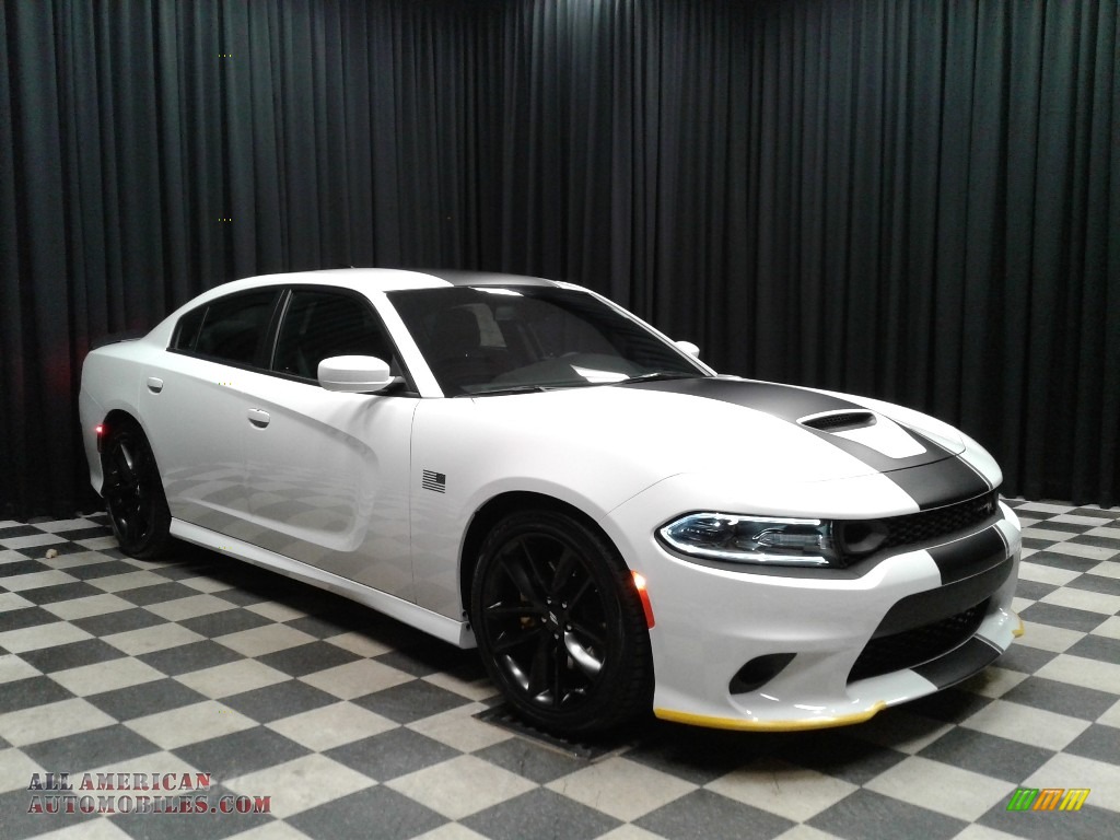 2019 Charger Scat Pack Stars & Stripes Edition - White Knuckle / Black photo #4