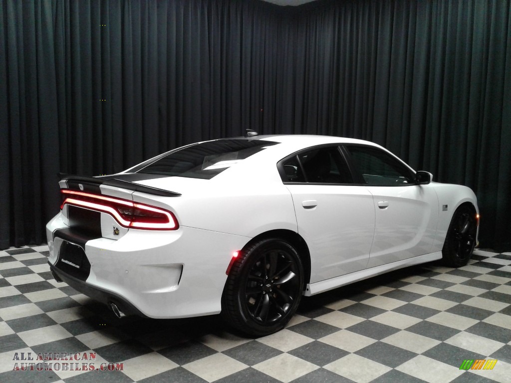 2019 Charger Scat Pack Stars & Stripes Edition - White Knuckle / Black photo #6