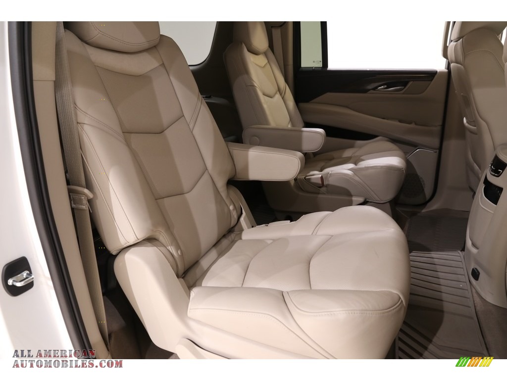 2019 Escalade ESV Premium Luxury 4WD - Crystal White Tricoat / Shale/Jet Black Accents photo #24