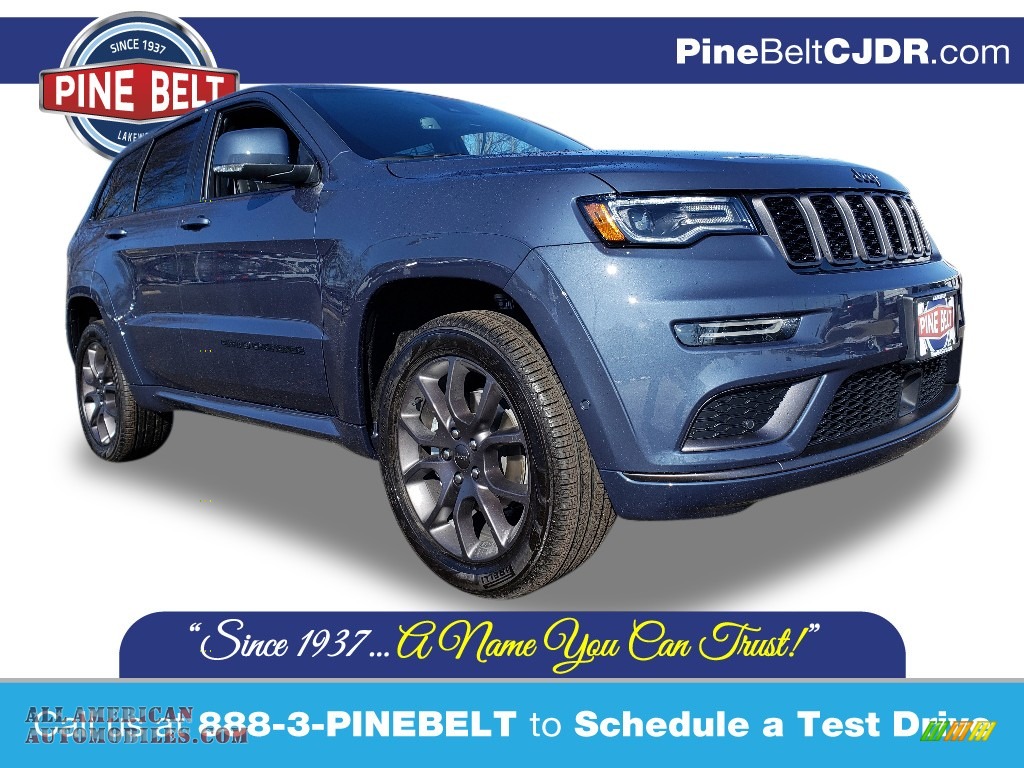 Slate Blue Pearl / Black Jeep Grand Cherokee High Altitude 4x4