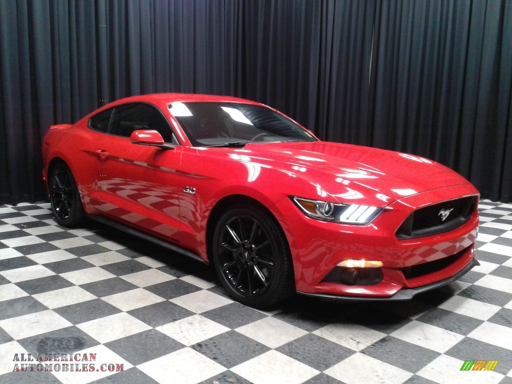 2016 Mustang GT Coupe - Race Red / Ebony photo #4