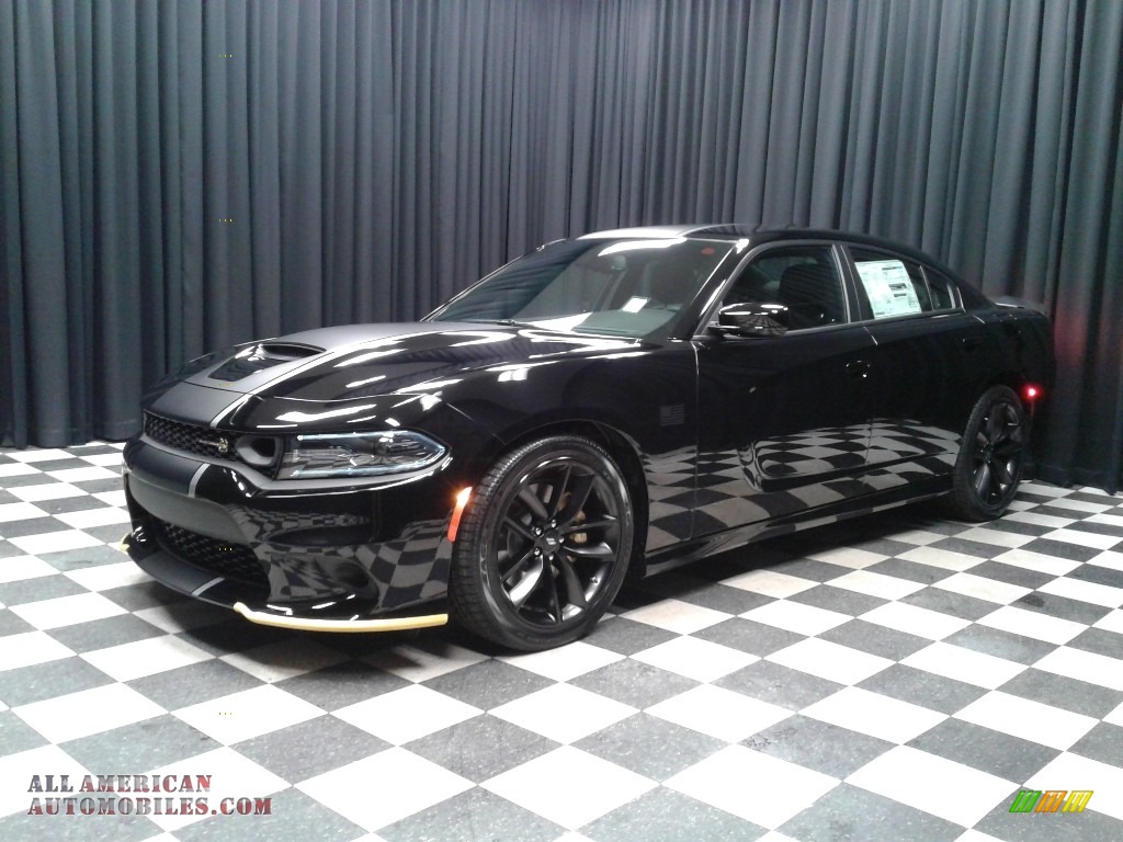 2019 Charger Scat Pack Stars & Stripes Edition - Pitch Black / Black photo #2