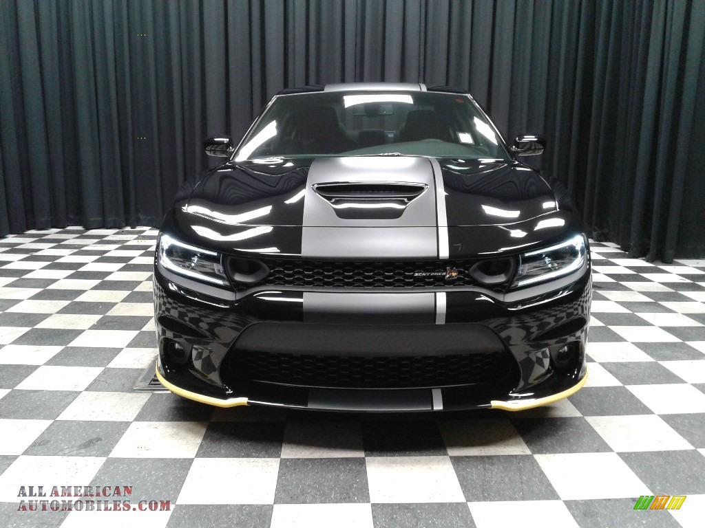 2019 Charger Scat Pack Stars & Stripes Edition - Pitch Black / Black photo #3