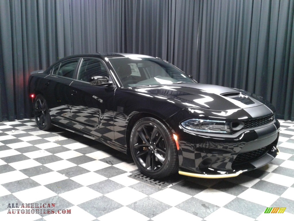 2019 Charger Scat Pack Stars & Stripes Edition - Pitch Black / Black photo #4