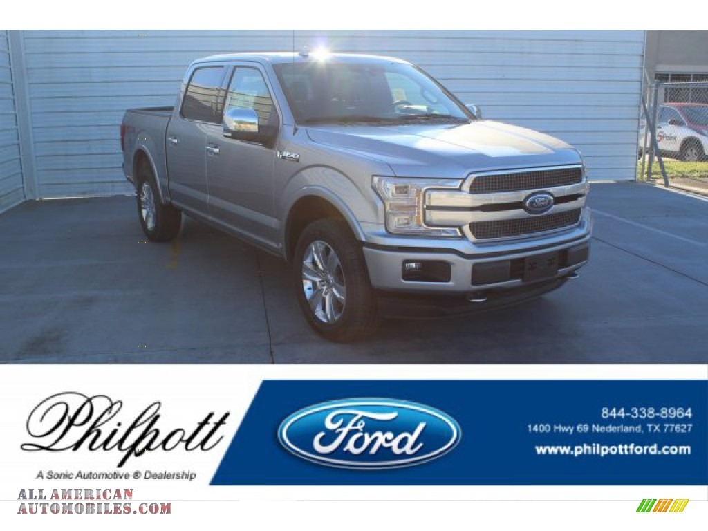 Iconic Silver / Black Ford F150 XLT SuperCrew 4x4