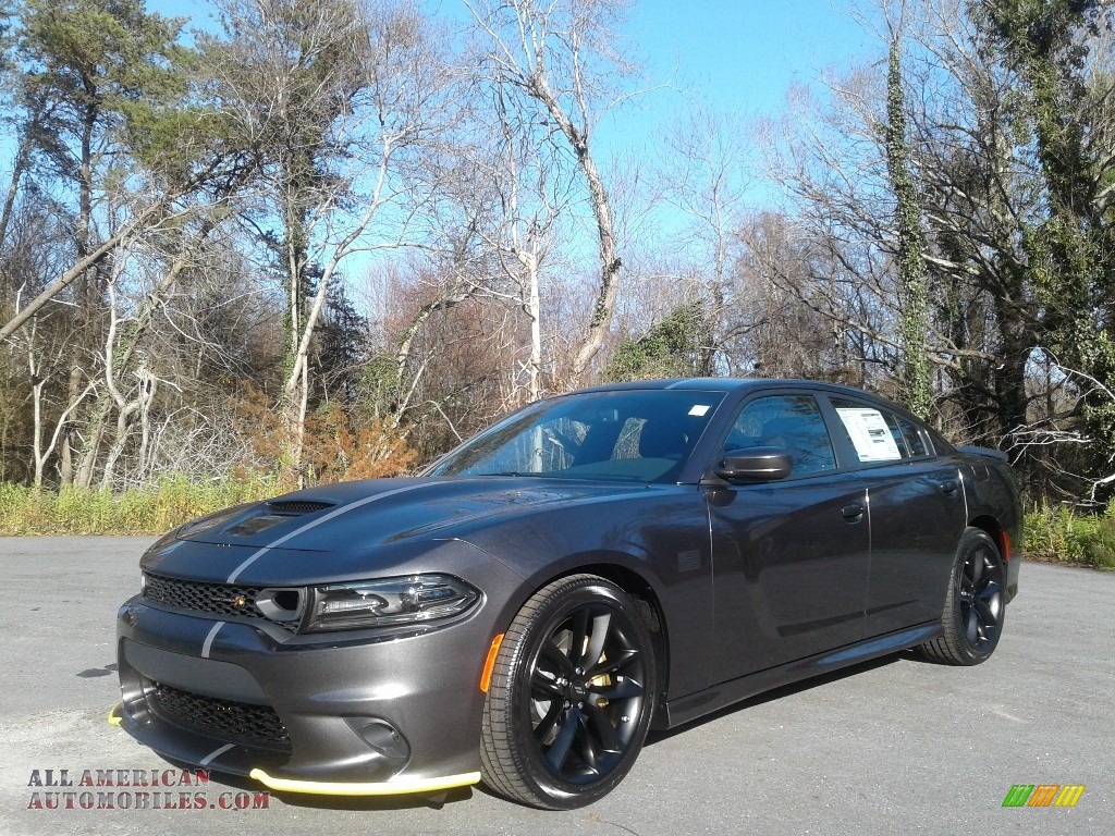 2019 Charger Scat Pack Stars & Stripes Edition - Granite Pearl / Black photo #2