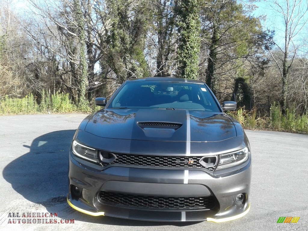 2019 Charger Scat Pack Stars & Stripes Edition - Granite Pearl / Black photo #3