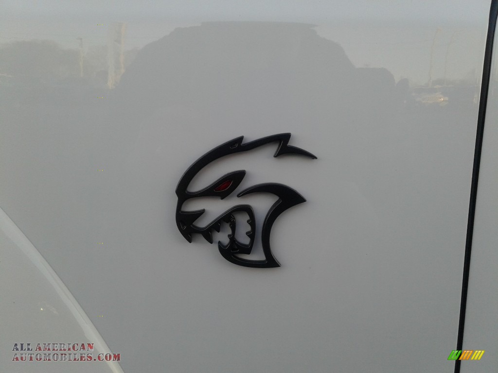 2019 Challenger SRT Hellcat Redeye Widebody - White Knuckle / Demonic Red/Black photo #19