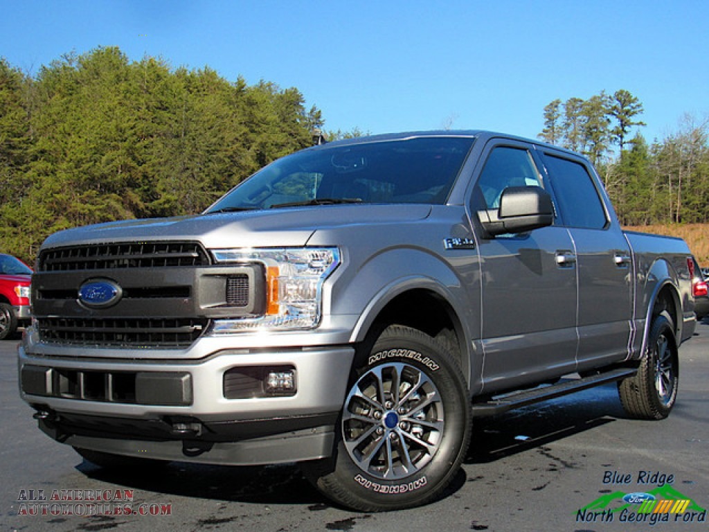 Iconic Silver / Black Ford F150 XLT SuperCrew 4x4