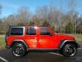 Jeep Wrangler Unlimited Willys 4x4 Firecracker Red photo #5