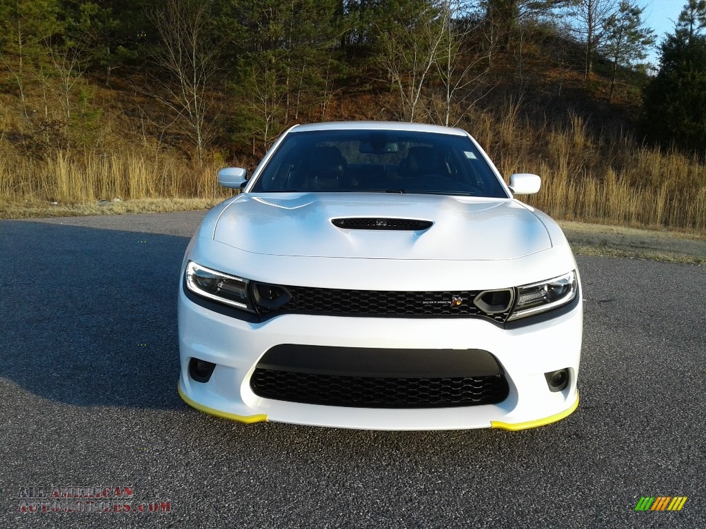 2020 Charger Scat Pack - White Knuckle / Black photo #3
