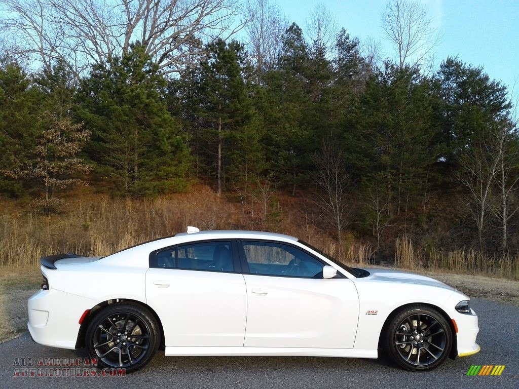 2020 Charger Scat Pack - White Knuckle / Black photo #5